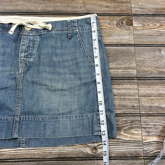 Vintage Y2K Gap Denim Skirt Size 4 - Picture 5 of 7